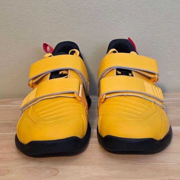 TYR L-2 Lifter Weightlifting Shoes Yellow Black Men's Size 10 Women's 11.5 - Picture 2 of 7